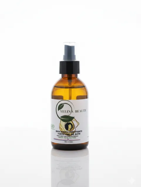 Bain d’huile capillaire
